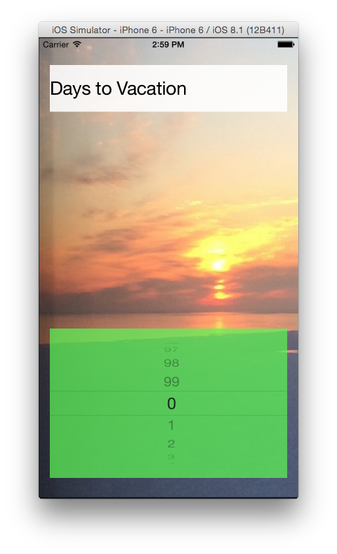 Screenshot of a version of app